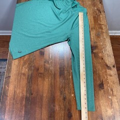 REI Co Op Shirt Mens Medium Green Pullover Long Sleeve Lightweight Performance