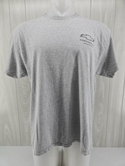 Chevrolet T Shirt Mens XL Grey Short Sleeve Graphic Team Chevy Motorsports