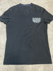 Unisex CCF Shirt V Collar Unique Design Size Small Tribal Design