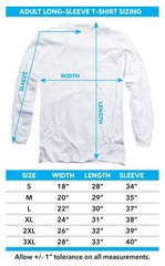 SUPERMAN ALL AMERICAN Licensed Men’s Long Sleeve Graphic Tee Shirt SM-3XL