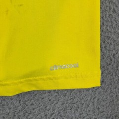 Adidas Shirt Mens Medium Yellow Climacool Sportswear Outdoor Athletic logo