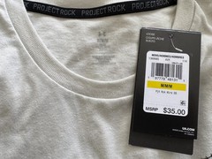Under Armour Mens Project Rock Wire Short Sleeve T-Shirt Sz M/L/XL/2XL/3XL New