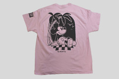 Neff x Disney Mens Mickey Mouse No Worries Double Sided Pink Shirt New S-XL