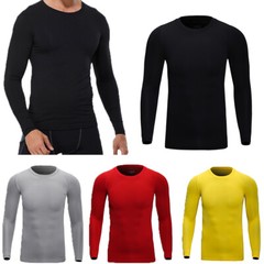 Men’s Women’s Long Sleeve Performance Moisture Wicking T-Shirt Sports Fitness