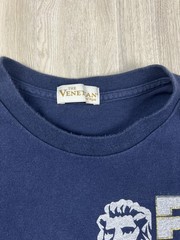 The Venetian Shirt Mens L Blue Las Vegas Casino Resort Logo Tee Made USA Cotton