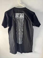 Lady Gaga The Born This Way Ball 2012 2013 Concert Tour T-Shirt Size Small