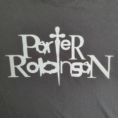 Porter Robinson Band Merch T-Shirt Size M Black Logo Tee 100% Cotton