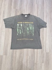 vintage Type O Negative “We Are Spending the Dusk” T-Shirt blue grape