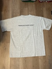 Vintage Sprint Wireless Made Clear Phone Service Promo T Shirt Size XL