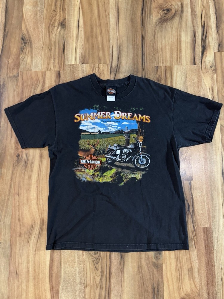 Vintage Harley Davidson Shirt Summer Dreams Large
