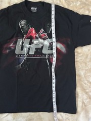 VTG UFC 94 T-Shirt Georges St-Pierre GSP vs. BJ Penn 2009 Event Promo BLK Large