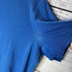 Woolx Blue Endurance Tee Merino Wool Short Sleeve T-Shirt Men’s Large (flaws)