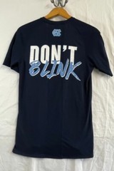 Jordan North Carolina Tar Heel Offense Dont Blink Basketball T Shirt Small