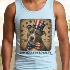 Yellow Lab Patriotic Tank Top