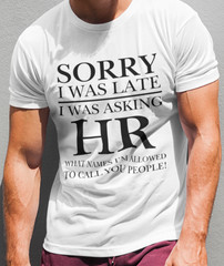 HR Human Resources T-SHIRT Funny Employee Politically Incorrect You People Joke
