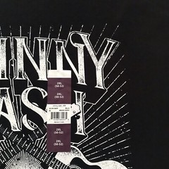 Johnny Cash The Man In Black Men’s Black Graphic T-shirt Size 2XL Chest 51″ NWT
