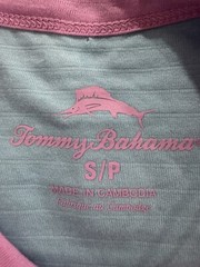 Tommy Bahama Mens T-shirt Size Small Pale Passion Light Purple Brand New