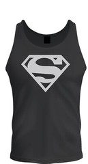 Superman Shirt Unisex T-shirt Tee Black T-Shirt Tee Tank Top