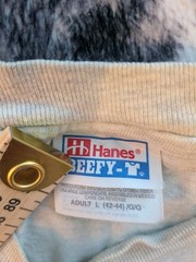 Hanes Beefy-T Vtg 1999 Oktoberfest Double-Sided Graphic Gray Men’s L Tee