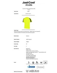 AWDis Mens Short Sleeve Polyester T Shirt, Cool Quick Dry Wicking Training Top