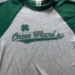 Casey Moore’s Shirt Mens L Augusta Sportswear Gray Raglan 3/4 Sleeve Tempe AZ