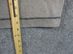 Normal Brand Shirt Mens M Gray Puremeso Long Sleeve Stitch Crew Light Weight Tee