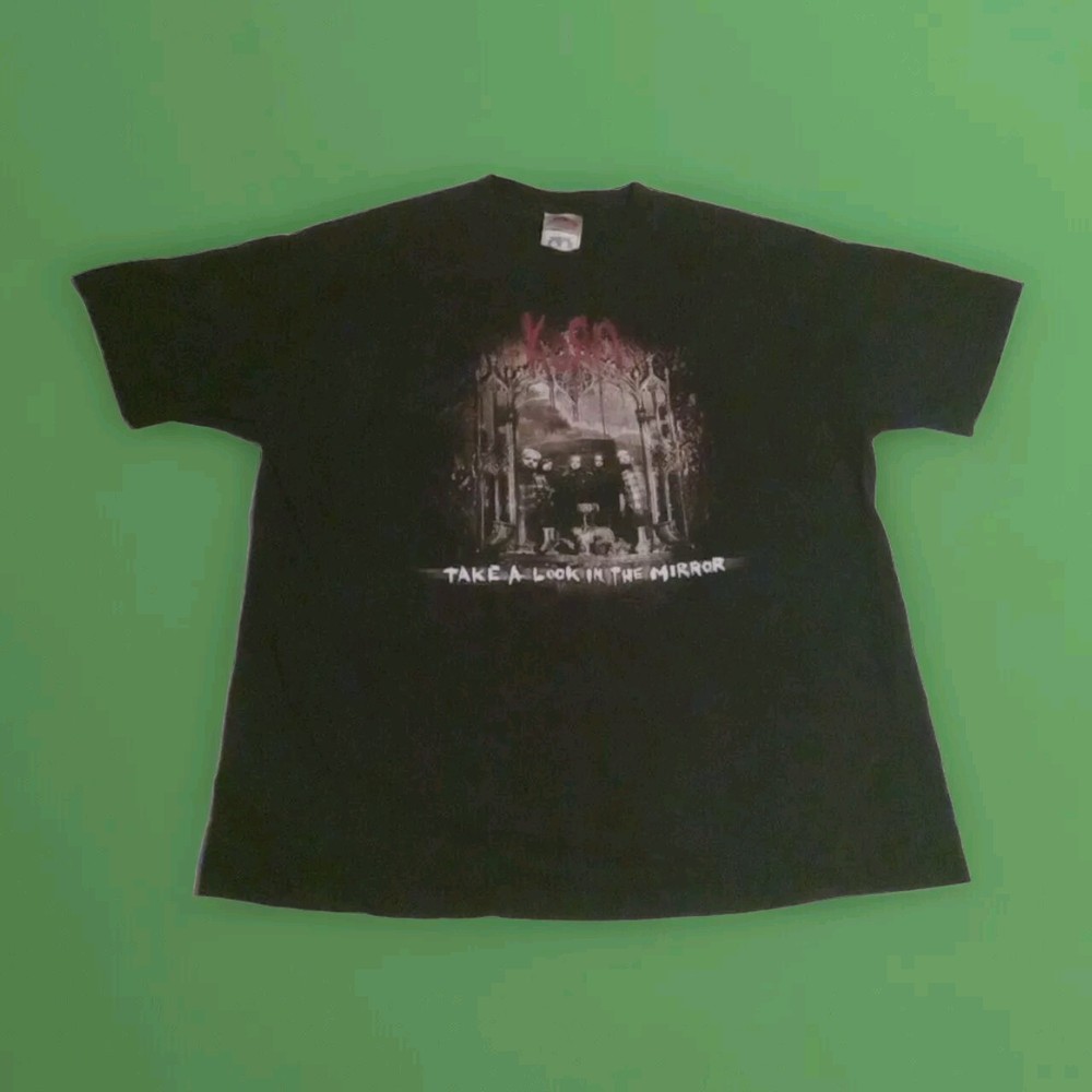 Korn – Take A Look In The Mirror T-Shirt, 2003, XL Chest 43″