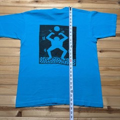 Vintage 90s NY Urban Professionals Volleyball Sports Keith Haring T-Shirt Large