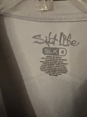 Salt Life long sleeve pocket tee size small. 88/12 poly/spandex. EUC.