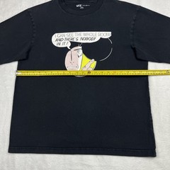 Uniqlo X Roy Lichtenstein Art T Shirt Men’s Size Medium Black Comic Funny