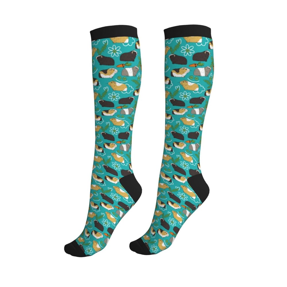 Knee High Compression Socks for Circulation, Athletic Running Hiking Support