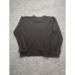 Starter Black Label Mens XXL Black Waffle Knit Thermal Long Sleeve Shirt