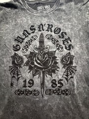 Guns N’ Roses Acid Wash SS Mens T Shirt Sz M 1985 Rock FREE SHIPPING A113