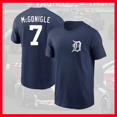 HOT- Kevin McGonigle #7 Detroit Tiger Basball Name & Number Player For Fans