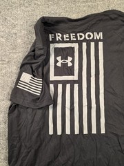 Under Armour – Men’s Freedom Flag T-Shirt – 1370810 Black Size: M NEW!
