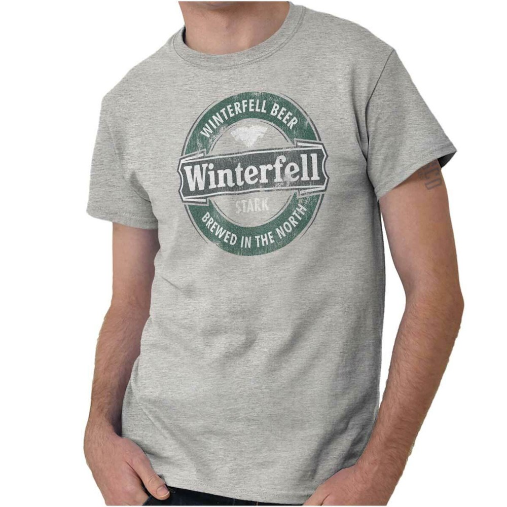 Beer Brewed In North Funny TV Show Gift Idea Womens or Mens Crewneck T Shirt Tee