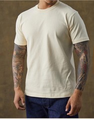 Bronson Non Stock Tubular T-Shirt -S💯% cotton LOT OF 3 Beige, White & Blue