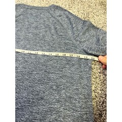 Quince Mesh Performance Training Tee Heather Blue Men’s Medium Athleisure Sport