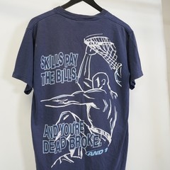 Vintage AND1 Skills Pay the Bills Basketball T-Shirt Men’s M And One Y2K 90s