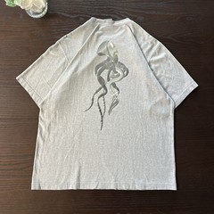 Vintage Oakley Software Metal Squid T-Shirt 90s Y2K Medusa Cyber Archive L RARE