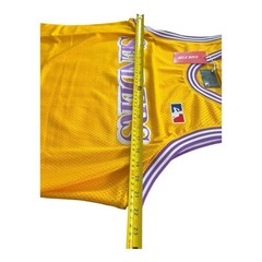 NWT Full Send All Star Basketball Yellow Lakers Style Jersey Nelk Boys Size XL