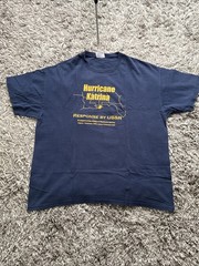 Vintage 2005 Hurricane Katrina Response Urban Search & Rescue T-Shirt XL Blue