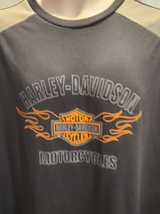 Harley-Davidson Motorcycles Cutoff Sleeveless Dri-Fit Shirt 2XL ~SEE DESCRIPTION