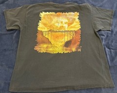 Vintage 1998 Thrashed Merle Haggard Shirt Tee XL Rare Country Tour Telecaster