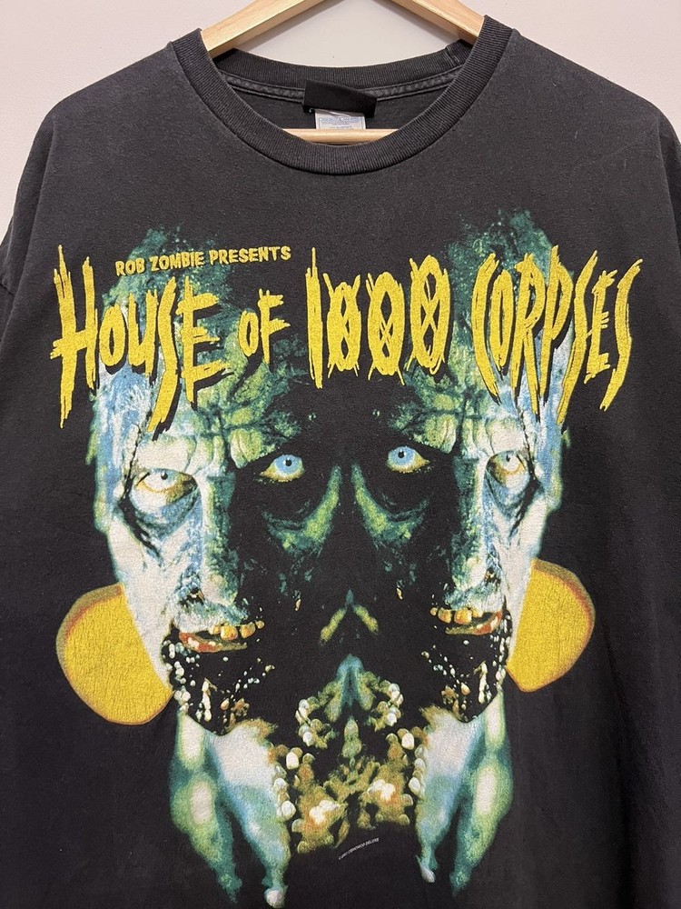 Rob Zombie House of 1000 Corpses Horror Black Unisex T shirt S-5XL KH12523