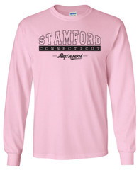 Stamford Connecticut State T-Shirt Long Sleeve Graphic Tees Unisex Apparel Text