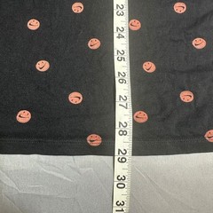 Nike Smiley Face All Over Print T Shirt Black AOP Logo Streetwear Mens Large