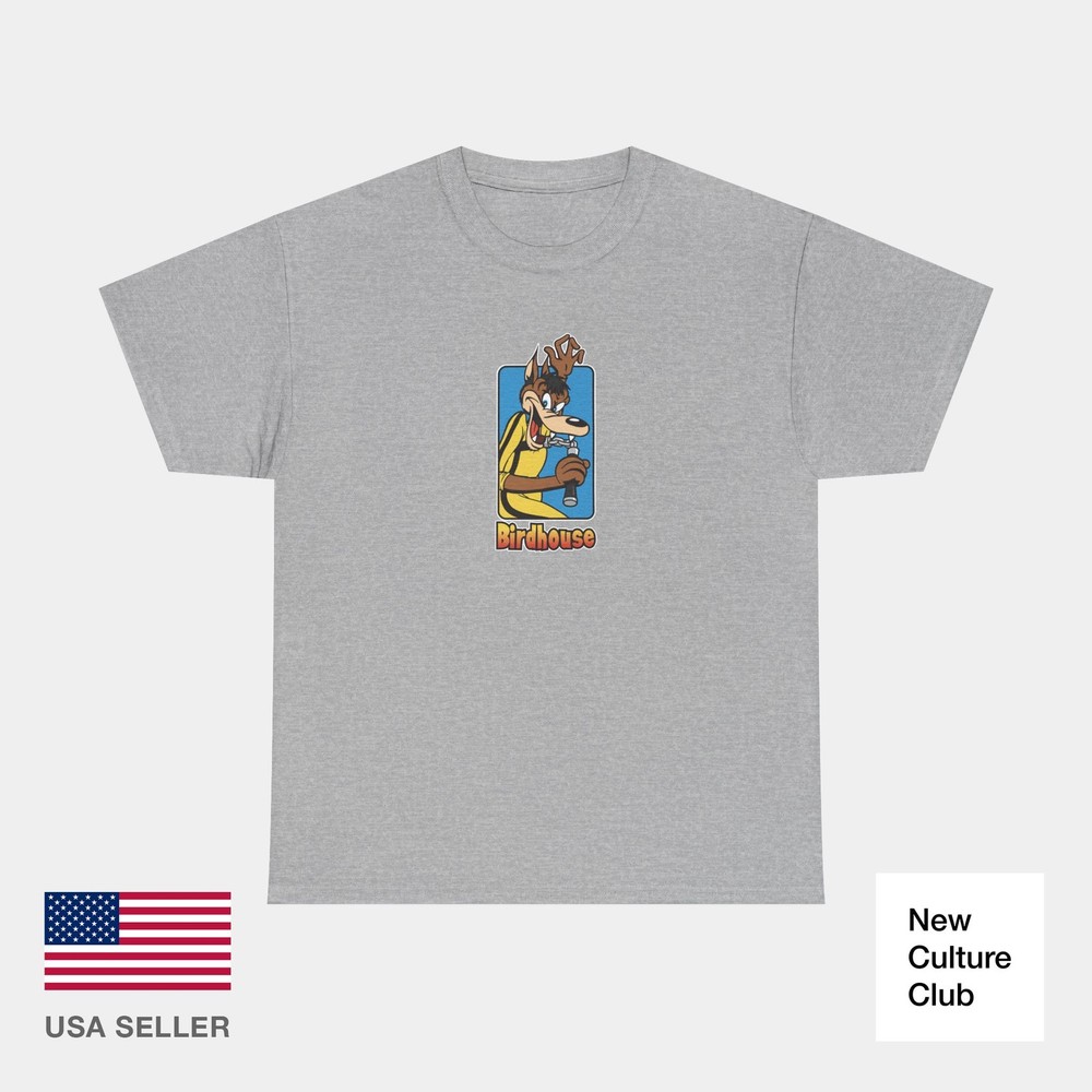 Kung Fu Wolf 2000 Brian Summer Birdhouse OG Skateboards Classic T Shirt Print