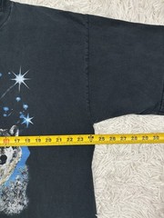 Vintage TNT Wolf T Shirt 2XL Wolves Crescent Moon Stars Graphic Nature 90s Y2K