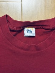 Vintage Cali Cru Habitat Eagle Graphic Tee Sz. L 1992 Single Stitch Double Side